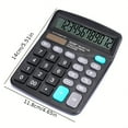 thumbnail image 5 of BIQIANWO Calculator Office Accounting Special Solar Calculator Small Portable Calculator For Students, 5 of 9
