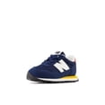 thumbnail image 1 of Zapatillas elásticas New Balance para niños 237, negras y lilas, 4 W, para bebés, 1 of 1