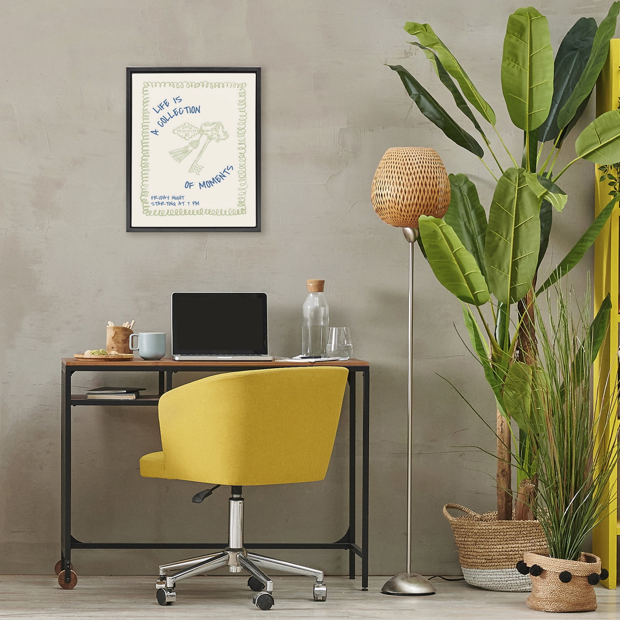 Stupell Industries A Collection of Moments Black Framed Floater Canvas Wall Art, design by The Prints Vibe