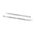 thumbnail image 1 of KONTONTY 3Pcs Cuticle Pusher Remover Spoon Trimmer for Dead Skin Removal Home Users, 1 of 8