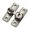 Gray, variant on Homenest 90 Degree Barn Door Alloy Rotate Door Lock Sliding Door Flip Lock for Cabinet Window Hardware with Screws,Black