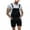 Black, variant on Jeans for Men Mens Plus Pocket Jeans Overall Jumpsuit Streetwear Overall Suspender Pants Wide Leg Jeans Men Black XL