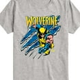 thumbnail image 3 of Marvel Wolverine - Slash - Toddler and Youth Short Sleeve Graphic T-Shirt, 3 of 5