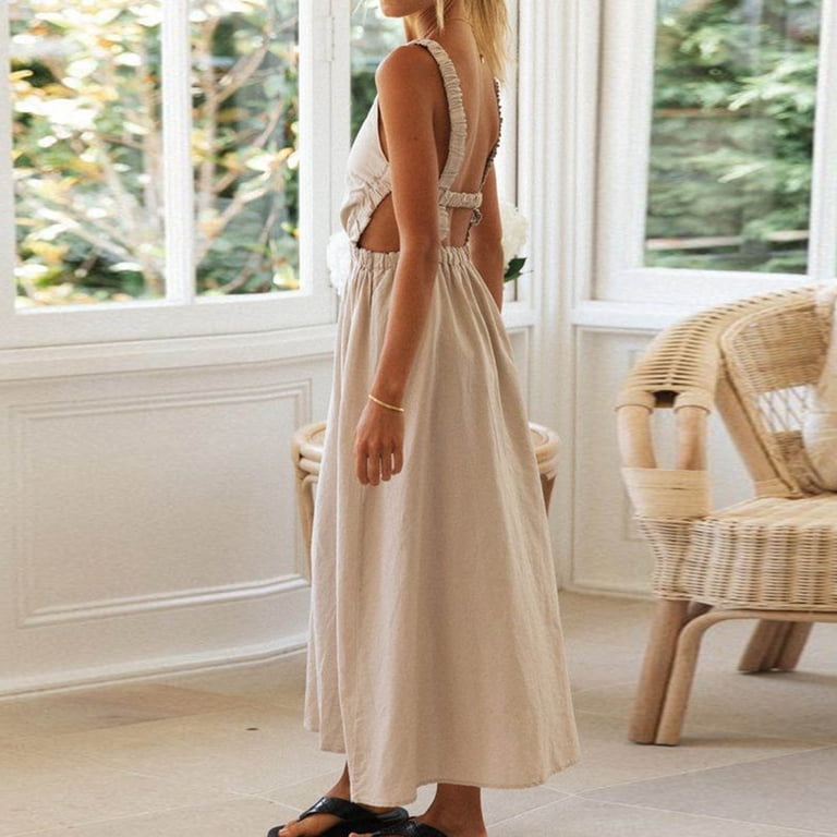 fancy beach dresses for women Sweet Embrace Maxi Dress White / S main image 0