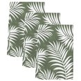 thumbnail image 2 of Palm Leaves Dark Green Kitchen Towels Set of 3, Summer Botanical Coastal Tropical Absorbent Dish Towels for Kitchen, Microfiber Hand Towel, Quick Drying Tea Towel for Cleaning Decorative Dishcloths, 2 of 7