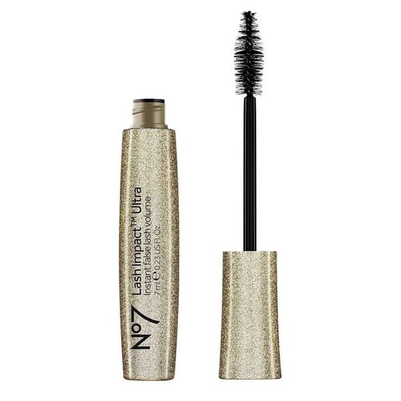 No7 Lash Impact False-Lash Impact Mascara, Black, 0.24 fl oz