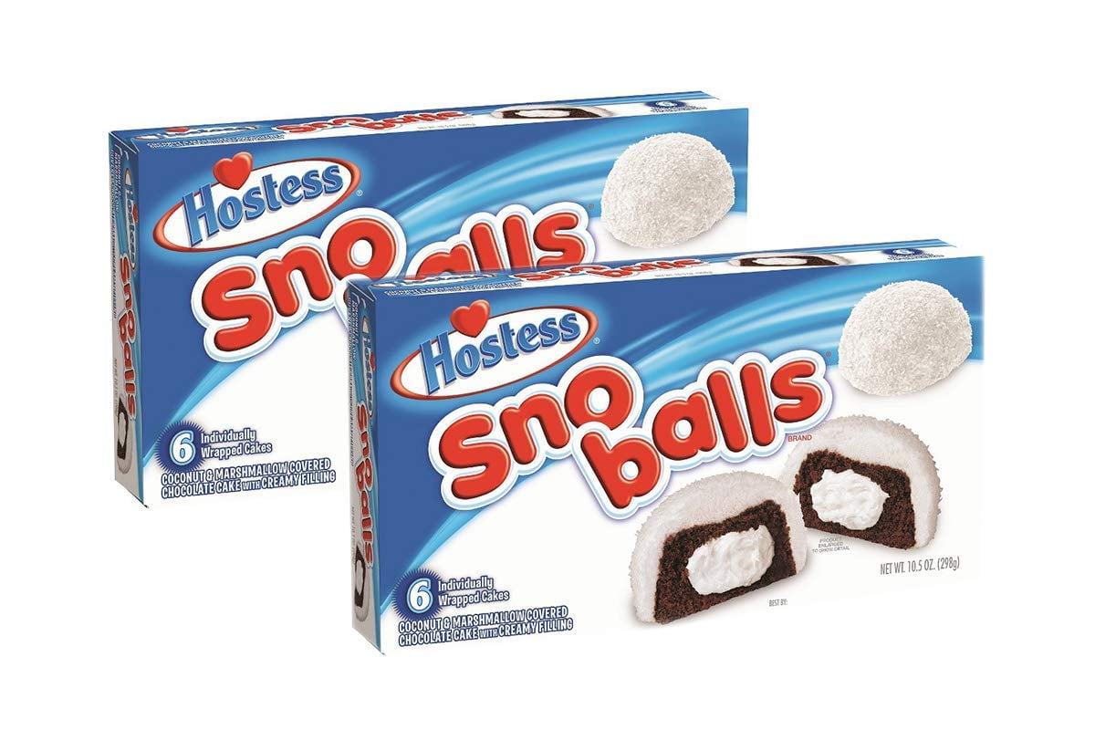 *~my house is cuter than yours~*: flaming snowballs! 10.5oz Hostess Sno Balls, Pack of 12 snoballs, Packaging may vary - Walmart.com - Walmart.com