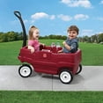 thumbnail image 4 of Step2 Red Plastic Two-Seater Toddler Wagon with Safety Belts and Storage for Ages 18 Mo to 5 Yrs, 4 of 7