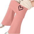 thumbnail image 7 of Sherpa Lined Leggings Women Tummy Control Stretch Soft Yoga Pants High Waisted Casual Pants Winter Thick Warm Tights Pink XXL, 7 of 7