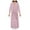 D160/Pink, variant on Women's Robe Ladies Absorbent Quick Drying Short Sleeved Robe Bathrobe Ladies Loungewear