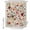 Brown, variant on Small Stall Shower Curtain 36x72 Inch Narrow Half Size Watercolor Flowers Bath Curtains Bathroom Decor, Rustic Spring Floral Botanical Beige Waterproof Fabric Shower Curtain Set with Hooks 36 Inch
