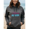 thumbnail image 3 of Playful Motivational Quote Hoodie for Men and Women, Unisex Pullover Hooded Sweatshirt, Comfortable Cotton Poly Blend, Inspirational Everyday Casual Outfit, 3 of 5