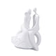 thumbnail image 4 of Estatua de pareja de amantes, escultura moderna, colección decorativa, adorno de escritorio para sentarse, 4 of 9