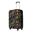 thumbnail image 2 of Fotbe Colorful Geometric Figures Luggage Cover Protector,Suitcase Protector,Scratch and Dirt Resistant,Fits 18-32 Inch Luggage-Large, 2 of 9