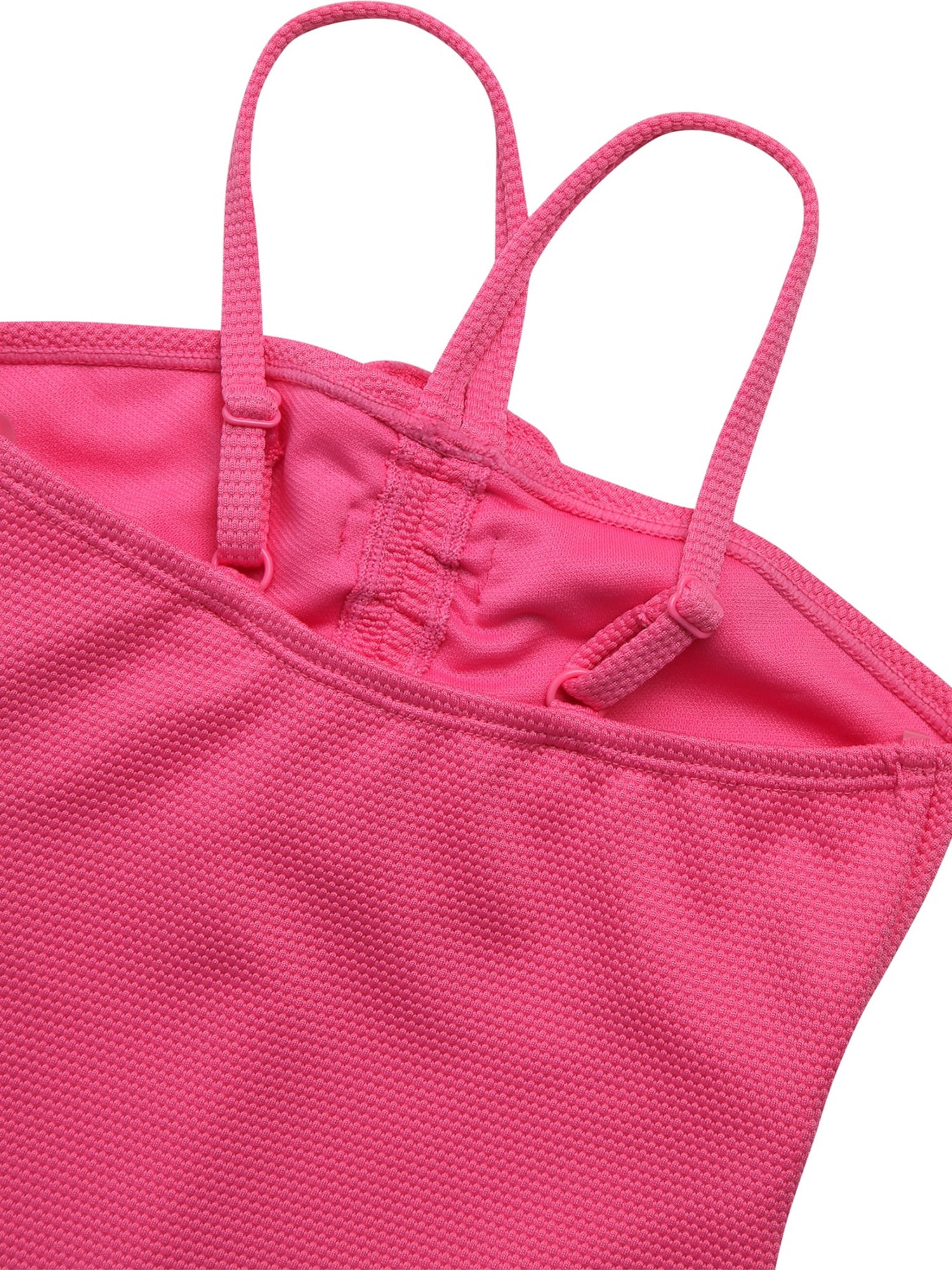 Jessica Simpson Girls' One-piece Ruched Rosette Swimsuit