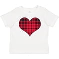 thumbnail image 3 of Inktastic Red Plaid Heart Boys or Girls Baby T-Shirt, 3 of 5