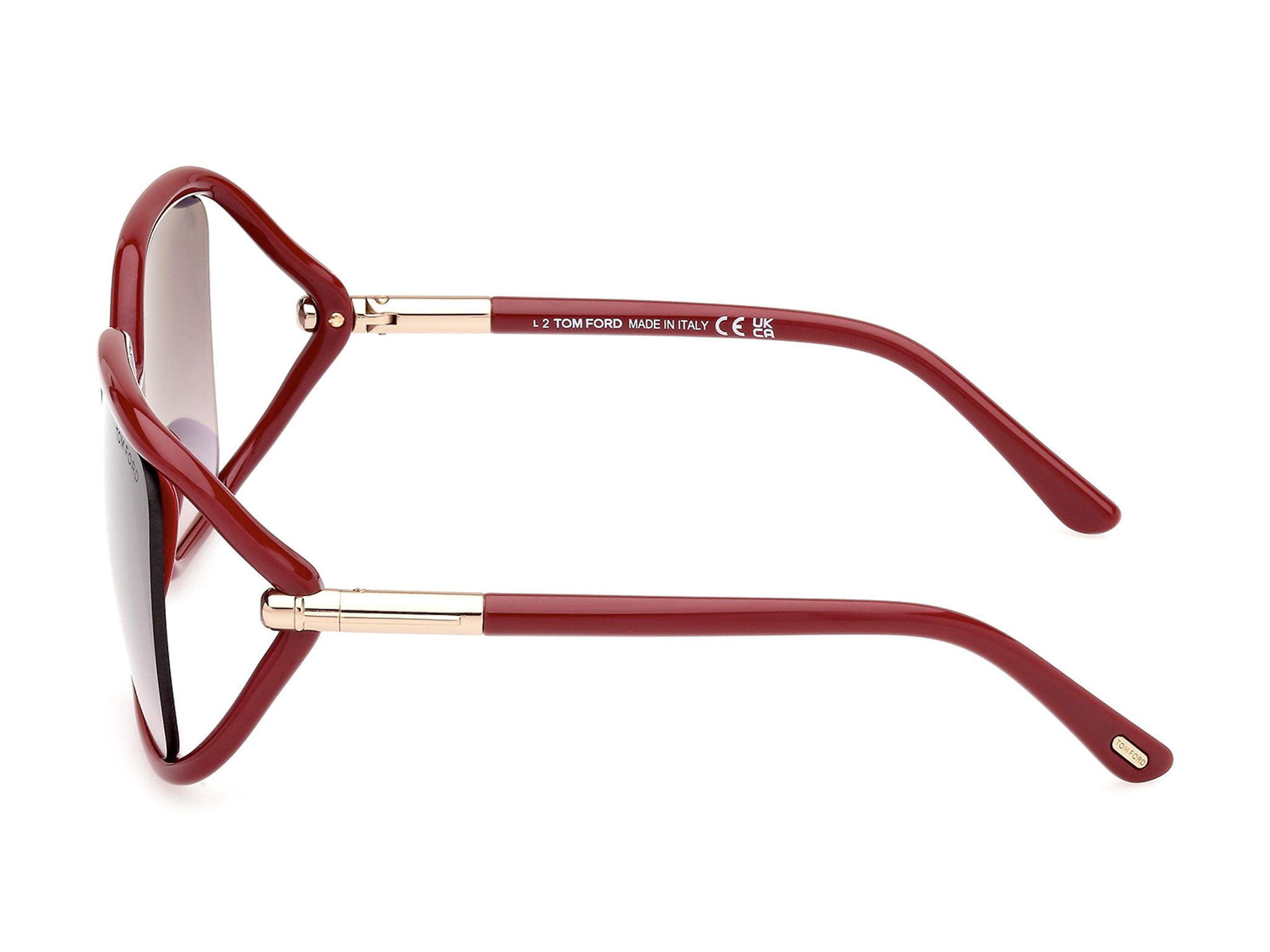 TOM FORD TF1089-75B-60 Sunglasses Size 60mm 120mm 17mm fuxia  display picture 2