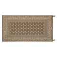 thumbnail image 2 of Faulkner Patio Mat 48700 Vineyard Design; 12 Foot Length x 9 Foot Width; Beige; Polypropylene; Reversible Fabric; Mold And Mildew Resistant; Without Grommets/Storage Bag; With Corner Tie-Downs, 2 of 4