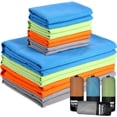 thumbnail image 4 of Toalla de microfibra de secado rápido para deportes, toalla superabsorbente para acampar, súper suave y ligera, gimnasio, natación, yoga, playa, novedad, 4 of 4