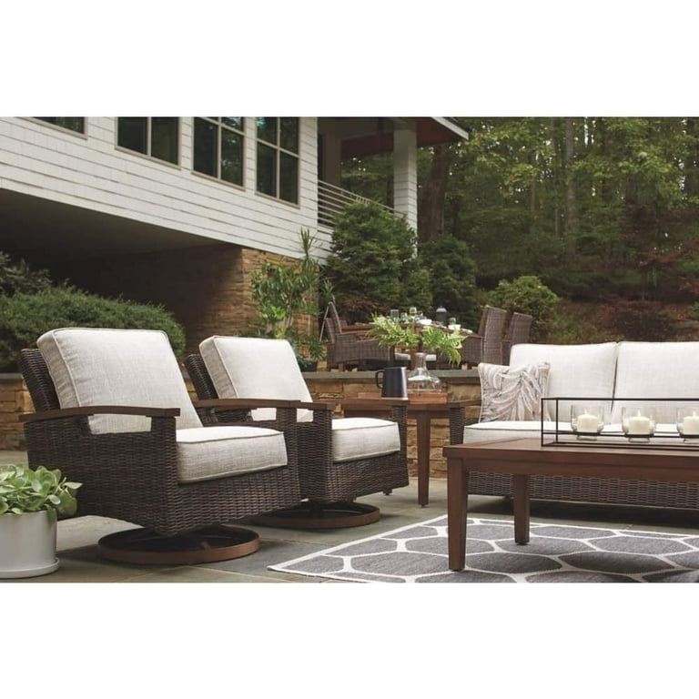 Ashley furniture wicker chairs hot sale