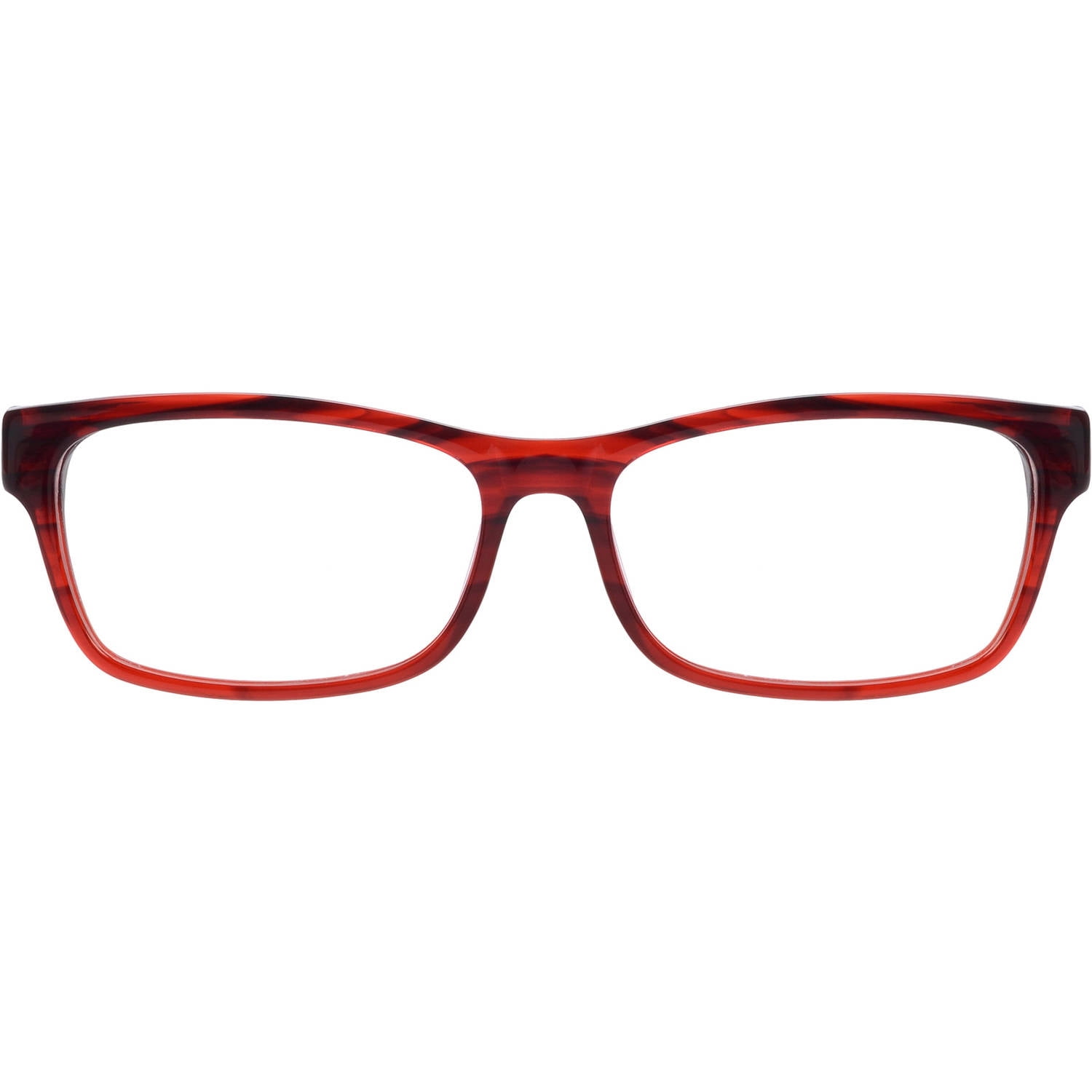 Trend By Dna Women's Rx'able Eyeglasses, A4022, Red Stripe, 54-15-135
