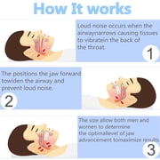 Anti Snoring Mouthpiece - AdjustableAnti Snoring Device - Anti Snoring Mouth Guard Helps Stop Snoring - Comfortable Snoring Solution for Men/Women Nights Sleep.