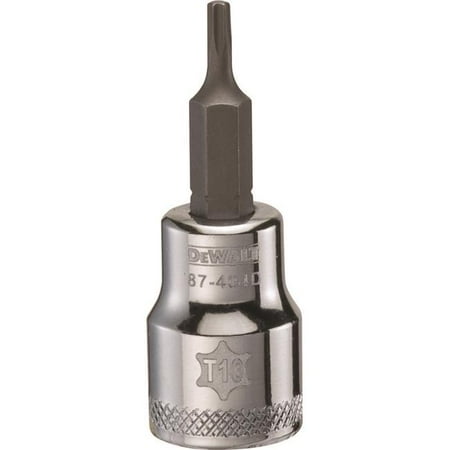 

T10 Star Socket - 0.37 in. Drive