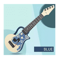 thumbnail image 3 of Guitarra De Niño Niña Juguete orilla Lab.G, Azul, 3 of 5