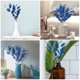 thumbnail image 1 of TABLETREANDS 5Ud Hojas Artificiales De Azul Para De Jarrones Y Ambientes, 1 of 6