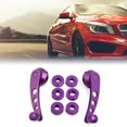 thumbnail image 2 of Unique Bargains Pair Purple Aluminum Alloy Car Window Winder Door Crank Handle w Adaptors, 2 of 6