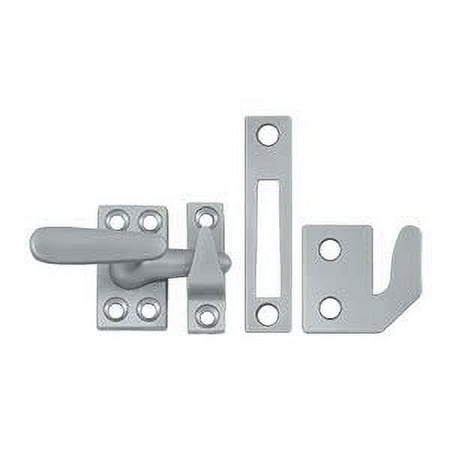 Deltana CF066U26D Window Lock; Casement Fastener; Small; Satin Chrome Finish