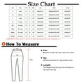 thumbnail image 3 of AherBiu Plus Size Cotton Linen Pants for Women Straight Wide Leg Drawstring Elastic Waist Solid Color Slacks, 3 of 3