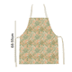 thumbnail image 2 of Delantal de cocina de 1 pieza con cuello ajustable y bolsillo central visible con lazos largos para mujeres y hombres | Cocinero, 2 of 5