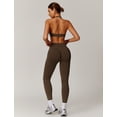thumbnail image 6 of IDOPIP Workout Sets for Women Seamless Butt Lifting Leggings Halter Sports Bra Scoop Neck Backless Yoga Outfit 2 Piece Gym Running Outfits, 6 of 6