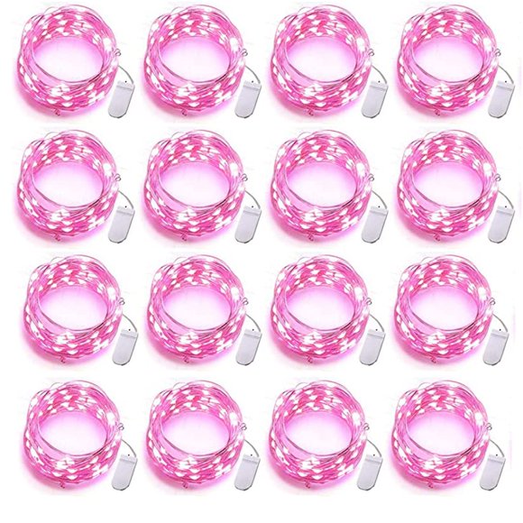 Cadena de luces SOCO, 16 unidades, 3 m, 30 LED, cable de cobre IP65