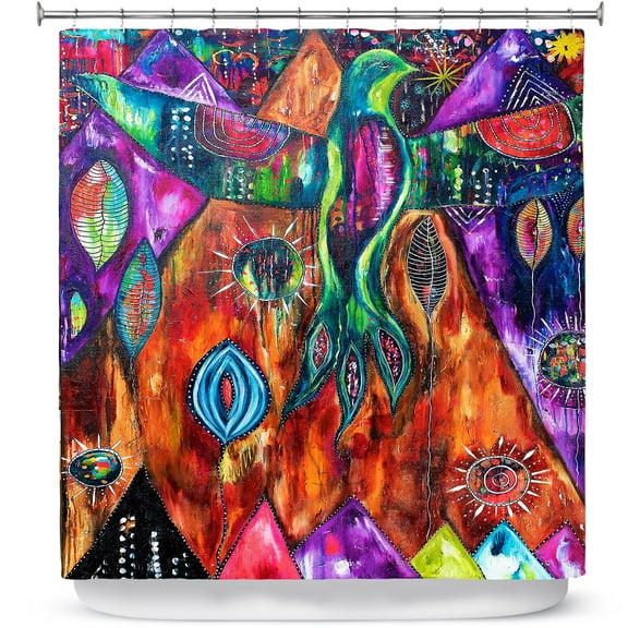 Shower Curtains 70" x 73" from DiaNoche Designs by Michele Fauss - And Then She Was Free