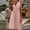 ZE-Pink, variant on Meichang Women's Dresses Women's Summer V Neck Button Tie Short Sleeve Dresses Eyelet Embroidery Pleated Solid Color Midi Dresses Flowy A-Line Dresses, Vestidos Para Mujer Casuales