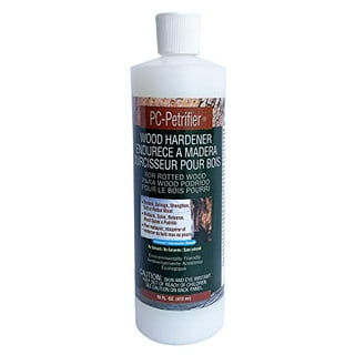 PC Products PC-Petrifier Water-Based Wood Hardener, 8 oz, Milky White  84441: Wood Fill: : Tools & Home Improvement