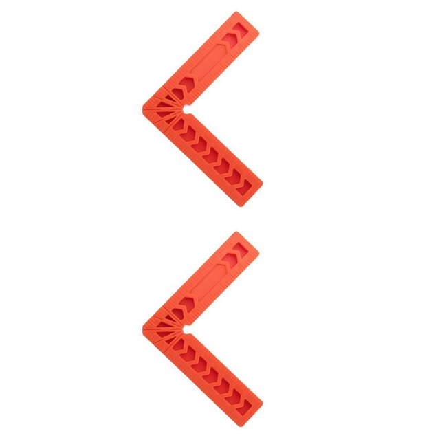 Herramienta de Trabajo de madera Zulema Conjunto de 2 Cuadrados de posicionamiento 90 Degree L Shape Square