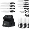 thumbnail image 2 of Knife Sets,McCook MC65B 20 Piece German Stainless Steel Forged Kitchen Knife Block Set, Cutlery Set with Black Block, 2 of 9