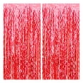 thumbnail image 1 of 5 Pcs Rideaux à Franges Ondulés en Papier d'Aluminium Couleur Vibrante Rideaux de Porte Suspendus Accessoires de Photographie, 1 of 10