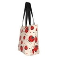 thumbnail image 4 of Fotbe Red Ladybug Pattern Beach Tote,Shoulder Handbag,Spacious Tote Bag,Lightweight Travel Bag,Versatile Shopping Bag, 4 of 9