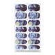 thumbnail image 4 of Hoja de envolturas para uñas, pegatina para uñas completa con estampado de estrellas misteriosas, 4 of 4
