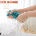 thumbnail image 5 of Paños de cocina de tejido gofrado de algodón, paños de cocina ultra suaves y absorbentes de secado rápido, paquete de 6, 5 of 5