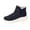 Blue, variant on Women's Orthopedic Platform Snow Boots, Ankle Booties Walking Shoes, Waterproof Nylon Fleece Lined Arch Support Zip Up Hiking Cold Weather Outdoor Shoes Yellow