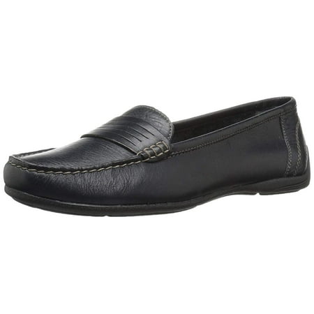 Eastland Womens Annette Leather Square Toe Loafers | Walmart Canada