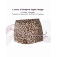 thumbnail image 5 of INNERSY Women's Cotton Boyshorts Under The Bump Pregnancy Postpartum Maternity Underwear 4 Pack(S,Leopard Print), 5 of 10