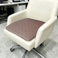thumbnail image 4 of Cojín de cuero sintético para silla de oficina | Cojín acolchado de piel sintética para escritorio de ordenador, peluquería, videojuegos y sillas de jefe, 4 of 6