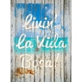 thumbnail image 2 of Lavoie, Tina 25x32 Black Ornate Wood Framed with Double Matting Museum Art Print Titled - Livin La Vida Boca, 2 of 4