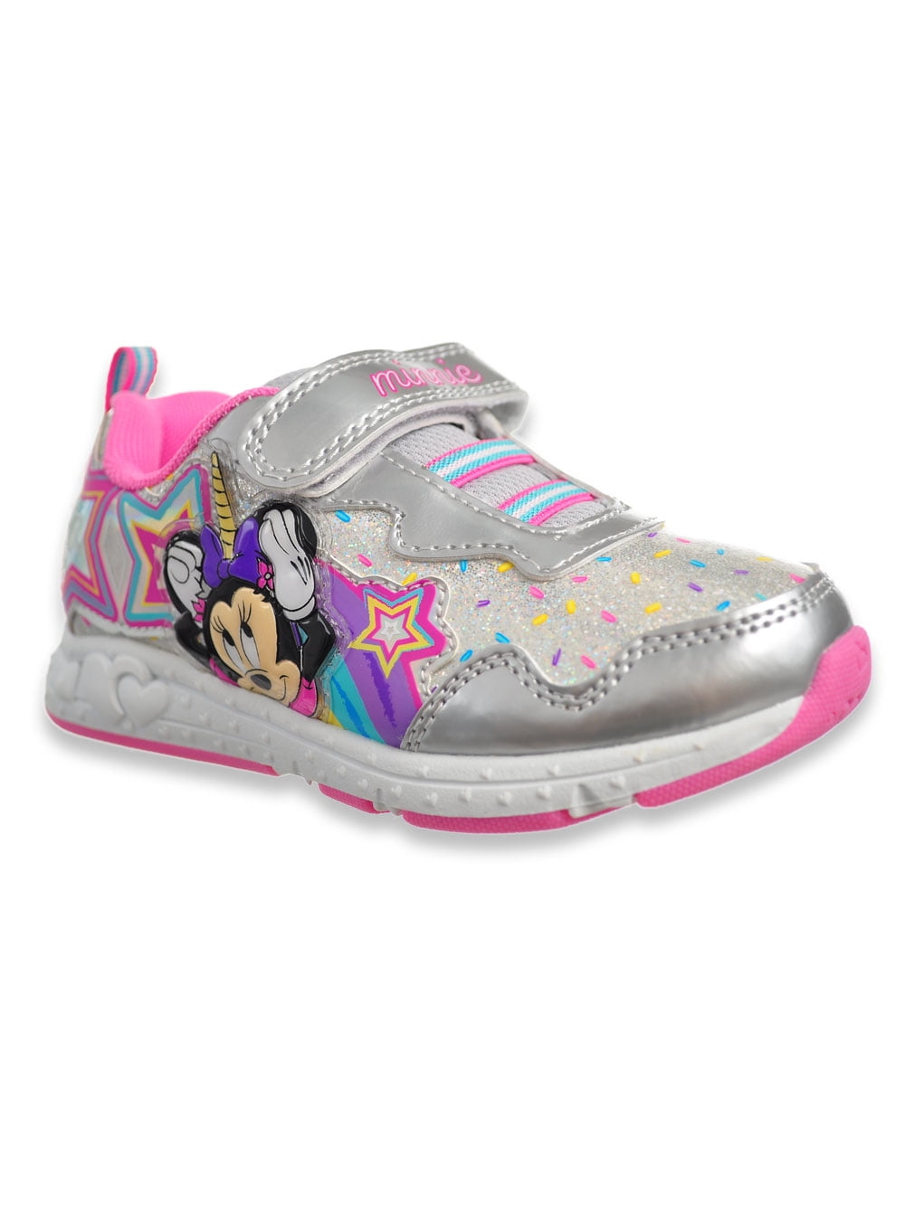 girls velcro running shoes